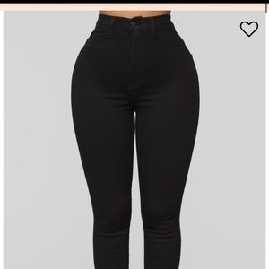 Black Fashion Nova Jeans